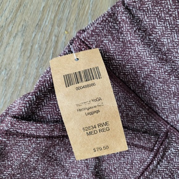 Duluth Trading Company NoGA Knit Leggings Herringbone - Picture 9 of 9